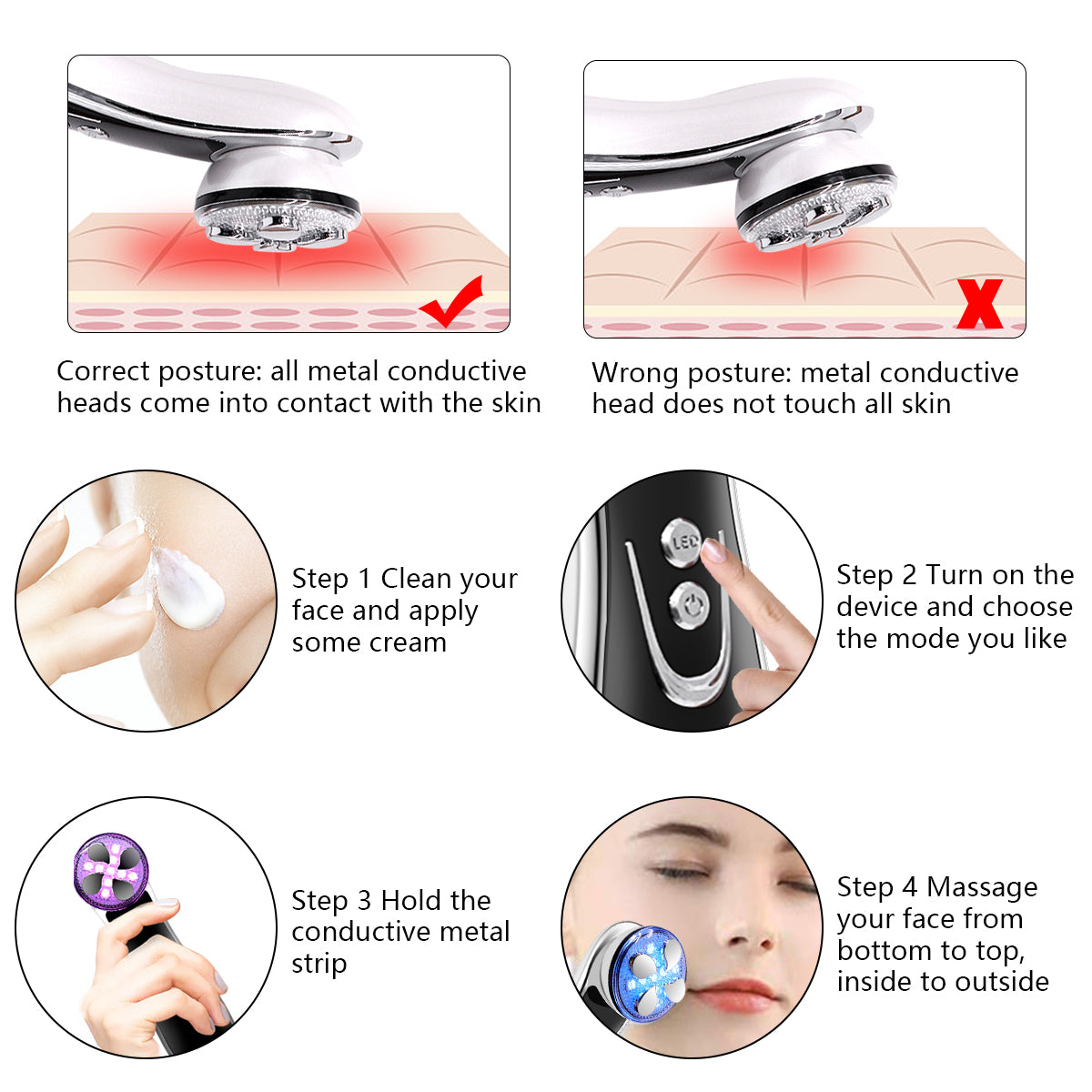 RF Face Lifting Wrinkle Removal Skin Tightening Machine