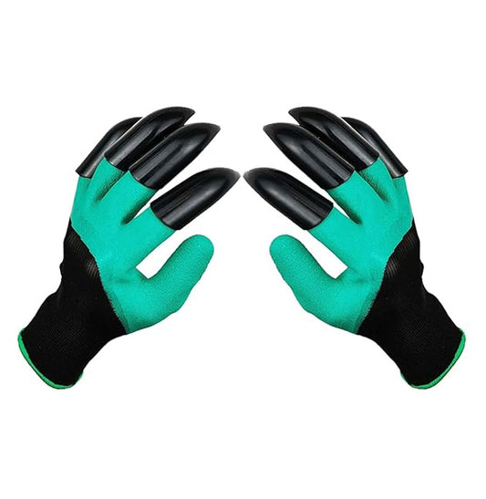 FAMI HELPER Gardening Gloves with Claw for Planting, Garden Glove Claws for Women Men