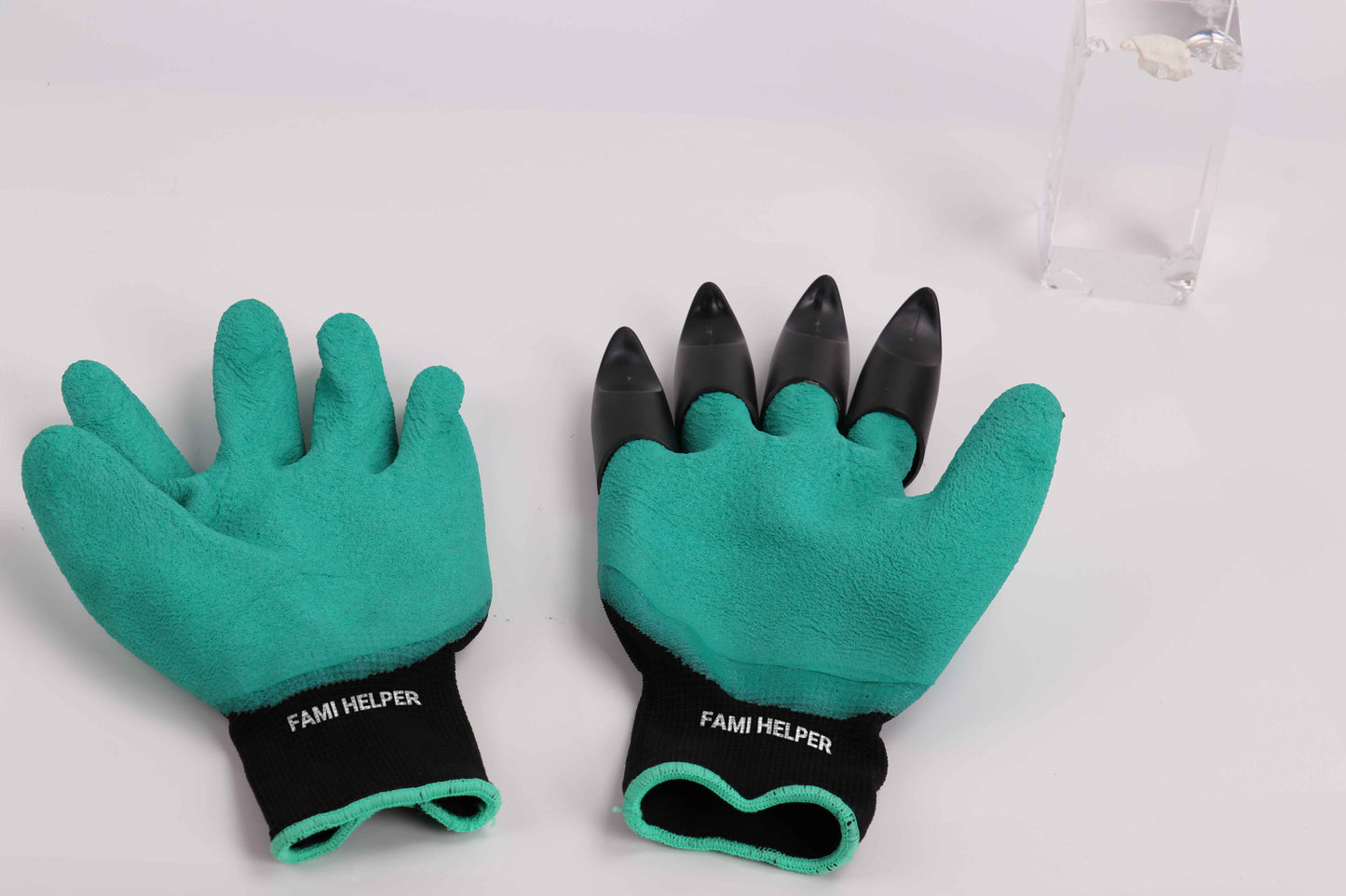 FAMI HELPER Gardening Gloves with Claw for Planting, Garden Glove Claws for Women Men