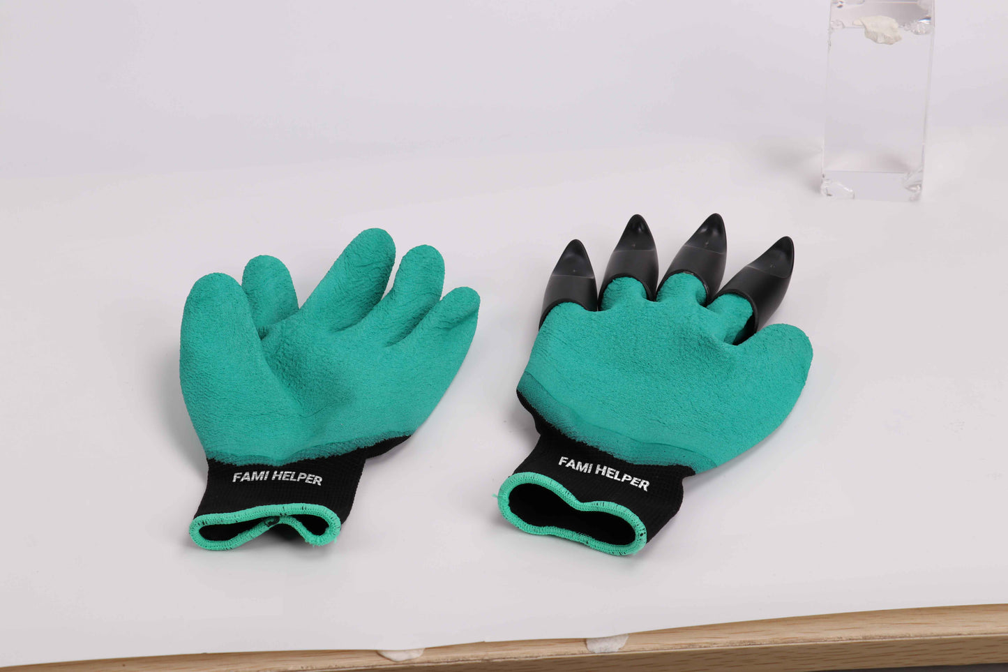 FAMI HELPER Gardening Gloves with Claw for Planting, Garden Glove Claws for Women Men