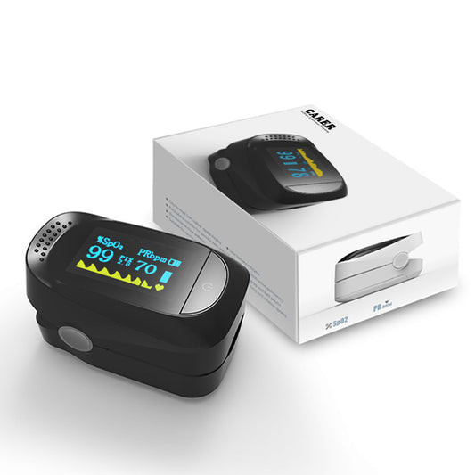 CARER Healthcare Incontinence Pregnancy Pulse Rate Monitors Pulse Oximeter Fingertip,Oxygen Meter Finger Pulse Oximeter