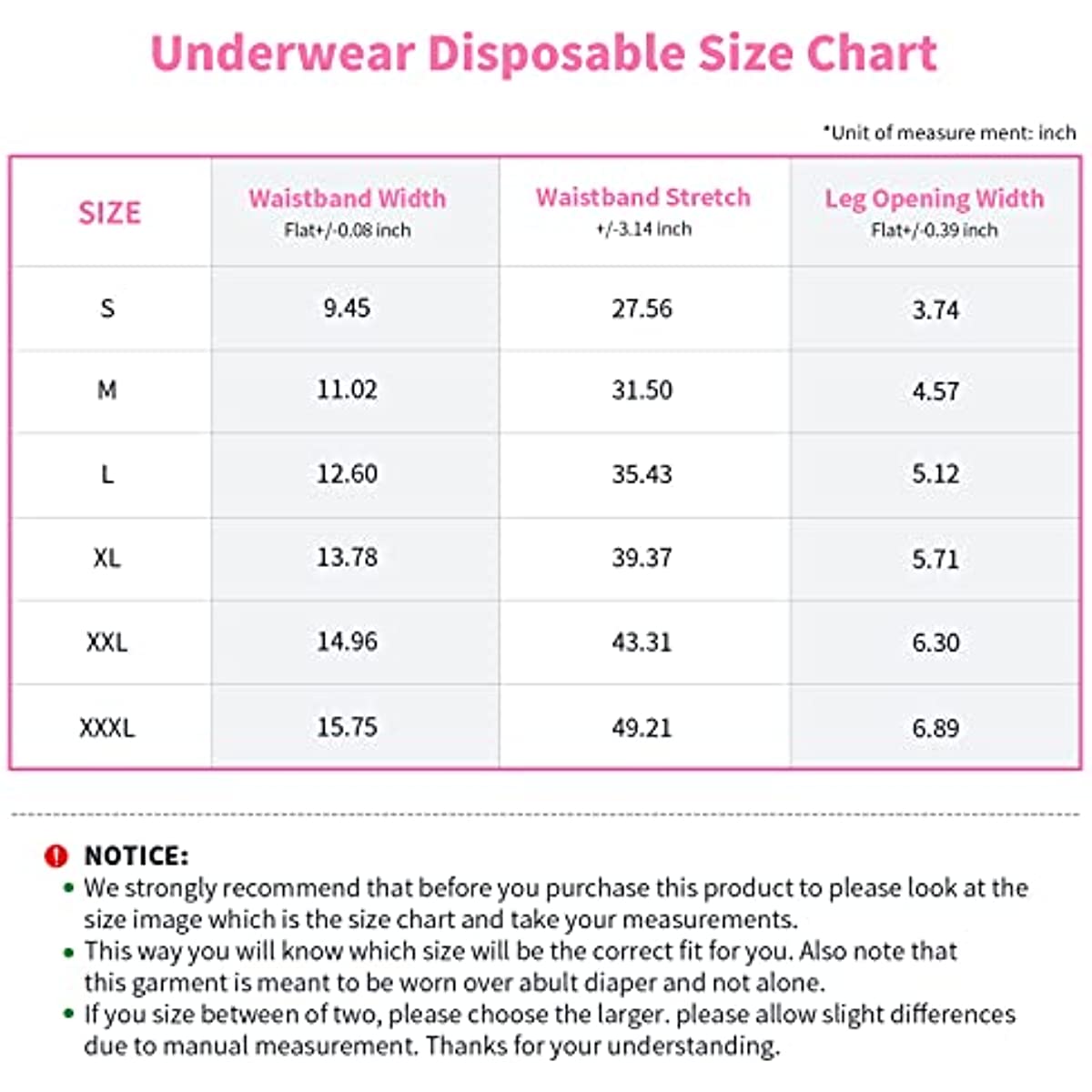 Mesh Underwear Postpartum Disposable C-Section Recovery Maternity Panties Briefs 2721-10/20