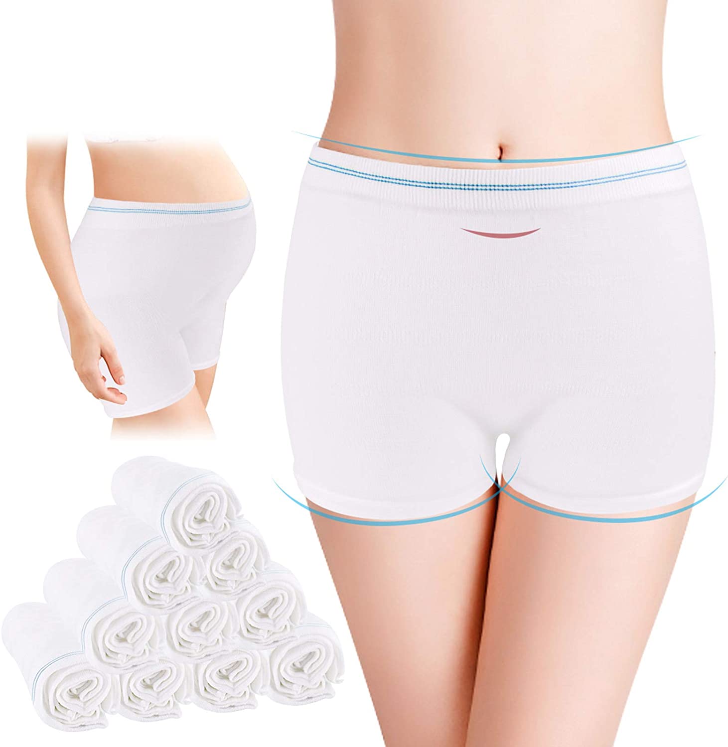  Mesh Underwear Postpartum High Waist Women Mesh