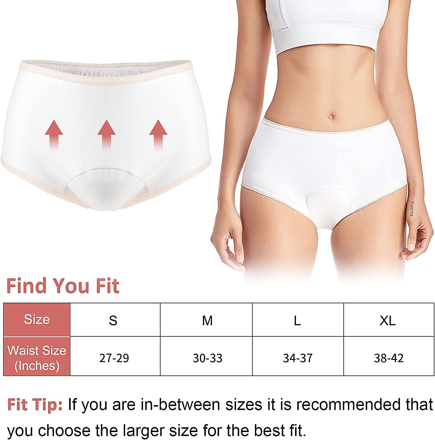 Shhh Women's Seamless Washable Incontinence Underwear - Wearever  Incontinence